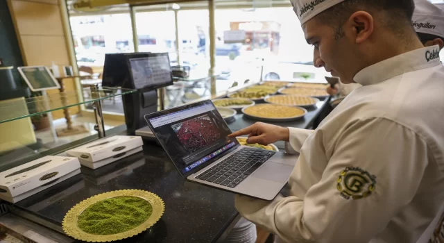 Gaziantep’te baklava ustaları AA’nın ”Yılın Kareleri” oylamasına katıldı