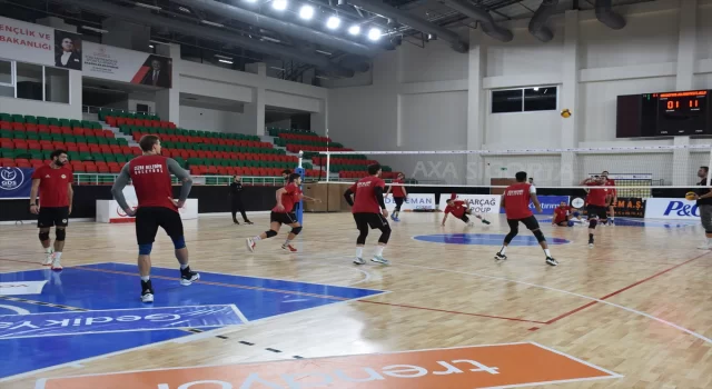 Cizre Belediyespor, Halkbank maçı hazırlıklarını tamamladı