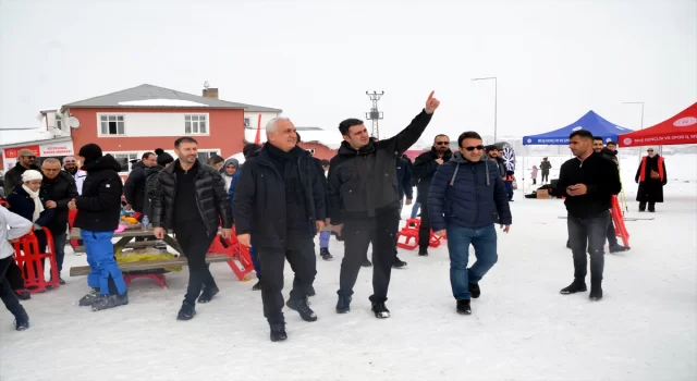 Muş’taki kayak merkezinde çocuklar için etkinlik düzenlendi