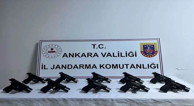 Adana’dan Ankara’ya kargo ile ruhsatsız silah getirten şüpheli yakalandı