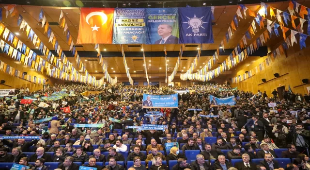 Diyarbakır’da AK Parti Aday Tanıtım Toplantısı düzenlendi