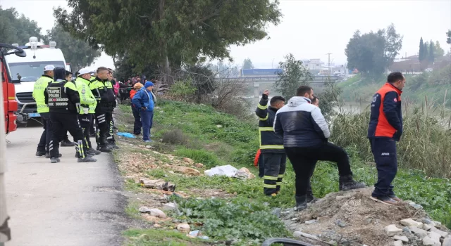 Hatay’da nehre devrilen otomobilin sürücüsü hayatını kaybetti