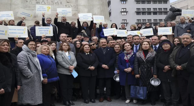 İYİ Parti Genel Başkan Yardımcısı Yüksel: ”Emeklilere derhal refah payı verilmeli”