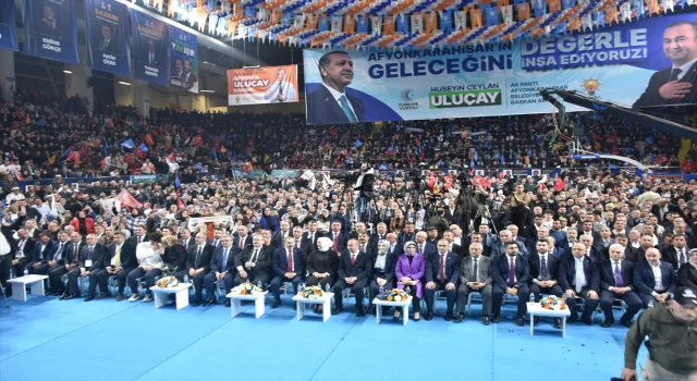 Afyonkarahisar’da AK Parti’nin ilçe ve belde belediye başkan adayları tanıtıldı