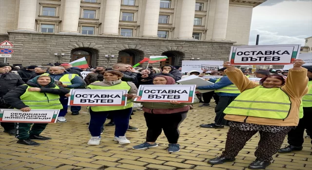 Bulgaristan’da tarım sektörü temsilcileri protesto düzenledi