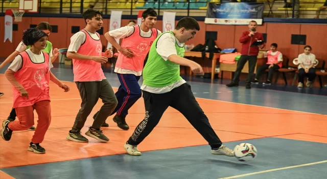 Özel Olimpiyatlar Türkiye Futsal Turnuvası yapıldı