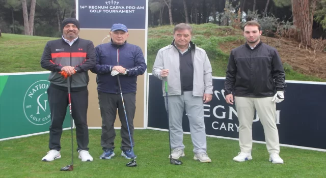 Regnum Carya ProAm Golf Turnuvası Antalya’da başladı