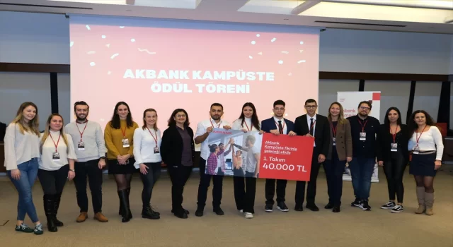 Akbank, teknolojiyle hayata değer katan gençleri ödüllendirdi