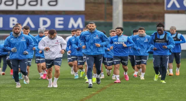 Trabzonspor, Pendikspor maçı hazırlıklarına devam etti