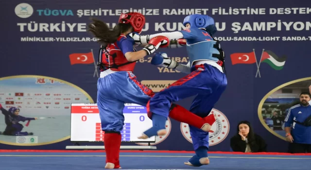 Türkiye Wushu Kung Fu Şampiyonası, Yalova’da başladı