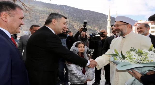 Diyanet İşleri Başkanı Erbaş, Gümüşhane Valiliğini ziyaret etti