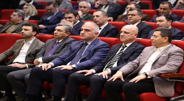 Kültür ve Turizm Bakanı Ersoy Antalya’da meclis toplantısında konuştu: