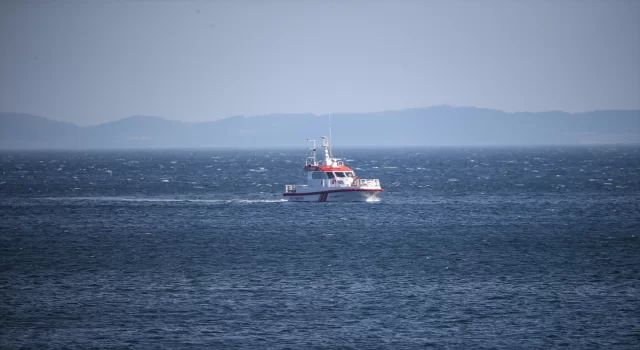 Marmara Denizi’nde batan geminin mürettebatını arama çalışmaları 10. gününde devam ediyor