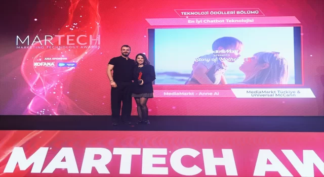 MediaMarkt ”Anne AI” projesiyle Martech Awards’ta ödül kazandı