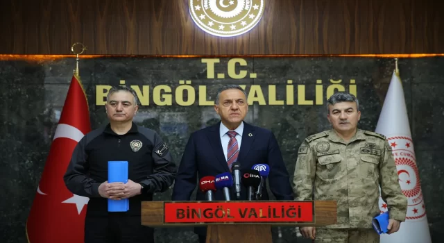 Bingöl Valisi Usta, silahlı saldırı olaylarıyla ilişkin açıklama yaptı: