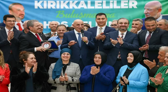 Cumhur İttifakı’nın ABB Başkan adayı Altınok, ”Kırıkkaleliler Buluşması”na katıldı: