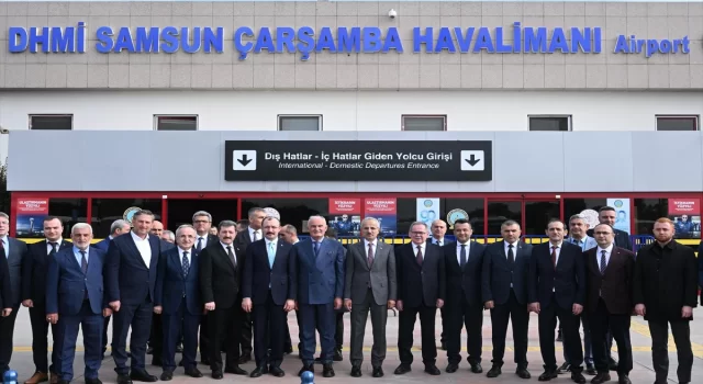 Bakan Uraloğlu, SamsunÇarşamba Havalimanı’nda incelemelerde bulundu: