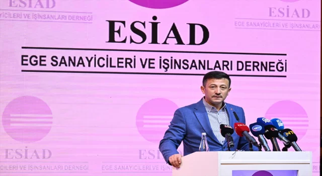 AK Parti’nin İzmir adayı Dağ, ESİAD Yüksek İstişare Konseyi Toplantısı’nda konuştu: