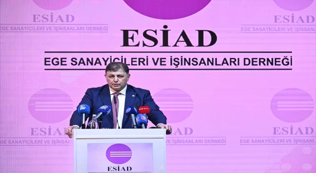 CHP İzmir Büyükşehir Belediye Başkan adayı Tugay, ESİAD toplantısında konuştu: