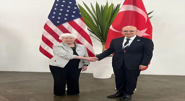 ABD Hazine Bakanı Yellen, Bakan Şimşek ve TCMB Başkanı Karahan ile görüştü