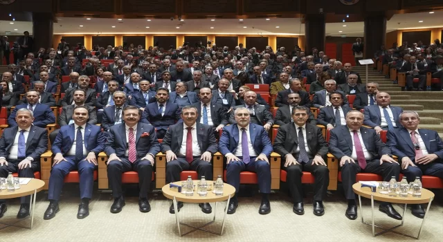 TOBB Türkiye Sektörel Ekonomi Şurası toplandı