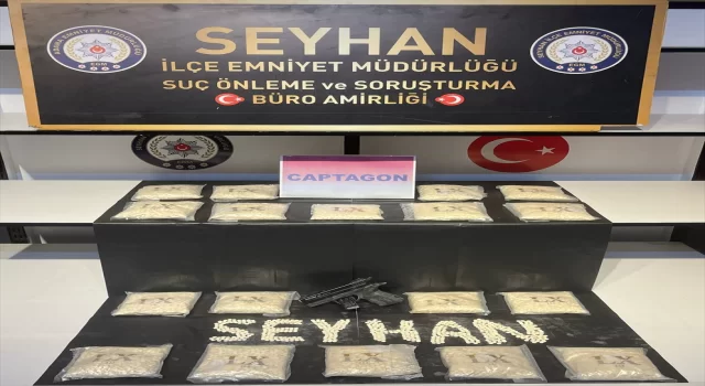 Adana’da bir evde 36 bin uyuşturucu hap ele geçirildi