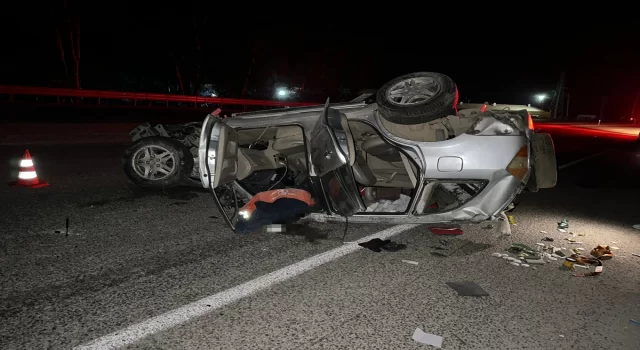 Adana’da devrilen cipin sürücüsü öldü