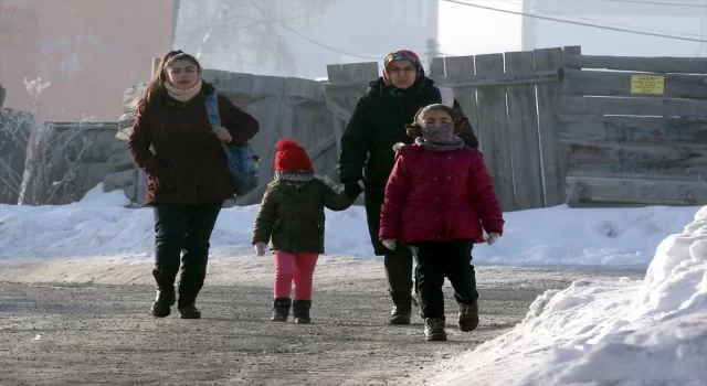 Ardahan Göle’de hava sıcaklığı ilkbaharın ilk gününde eksi 32’ye düştü