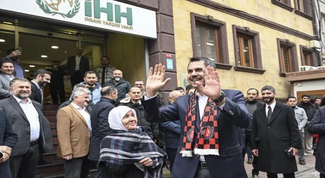 İBB Başkan adayı Kurum’dan İHH’ye ziyaret: 