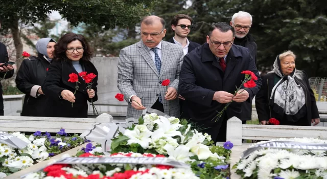 Eski Hatay Cumhurbaşkanı Sökmen Zincirlikuyu’daki kabri başında anıldı