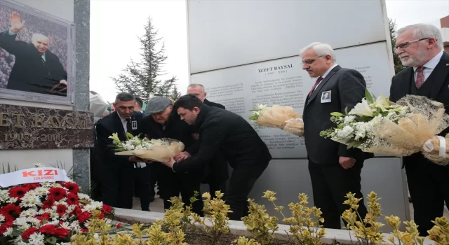 Hayırsever iş insanı İzzet Baysal vefatının 24. yılında anıldı