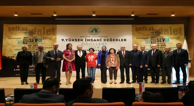 9’uncu Yüksek İnsani Değerler Ödülleri sahiplerini buldu