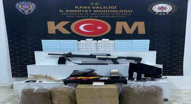 Kars’ta kaçakçılık operasyonunda 4 şüpheli yakalandı