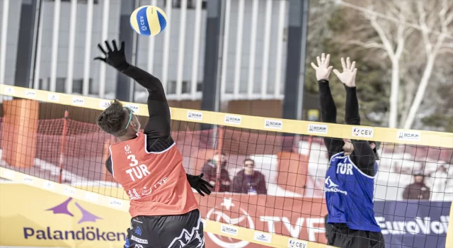 CEV Kar Voleybolu Avrupa Turu’nun 2. etabı Erzurum’da başladı