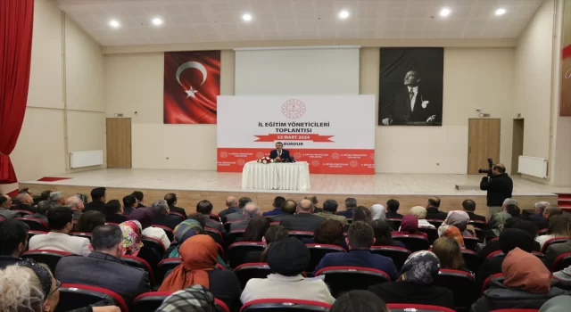 Milli Eğitim Bakanı Tekin, Burdur’da konuştu: