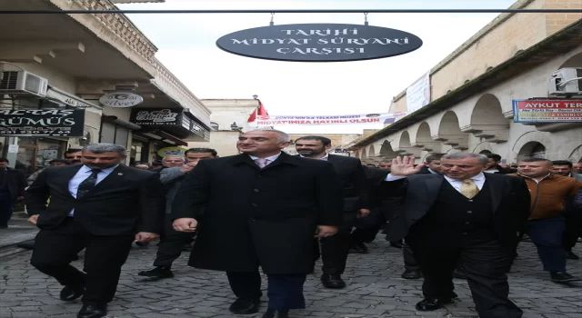 Kültür ve Turizm Bakanı Ersoy, Midyat’ta incelemelerde bulundu: