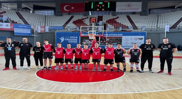 Down Sendromlu Milli Basketbol Takımı, Trisome Oyunları’nda finale yükseldi