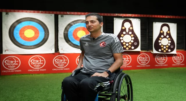 Paralimpik milli okçu Yiğit Caner’in hedefinde bu kez olimpiyat madalyası var