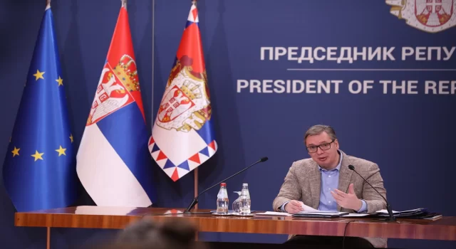 Sırbistan Cumhurbaşkanı Vucic: ”Son derece zor bir siyasi durumdayız”