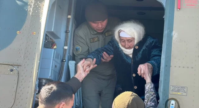 Kazakistan’da su taşkını sebebiyle 13 binden fazla kişi tahliye edildi