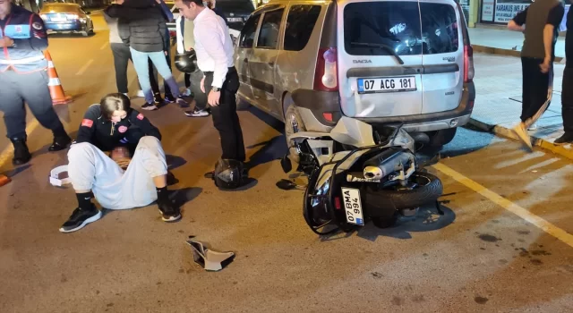 Alanya’da motosikletin yayalara çarptığı kazada 1 kişi öldü, 2 kişi yaralandı