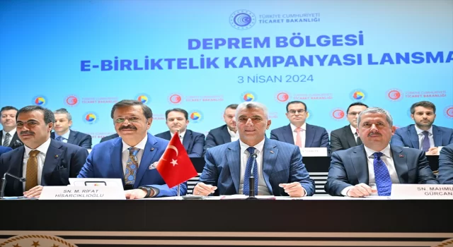 TOBB Başkanı Hisarcıklıoğlu, ”eBirliktelik Kampanyası” tanıtımında konuştu: