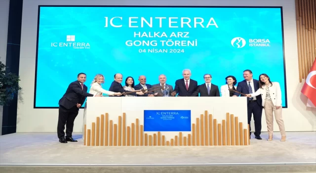 Borsa İstanbul’da gong IC Enterra Yenilenebilir Enerji için çaldı