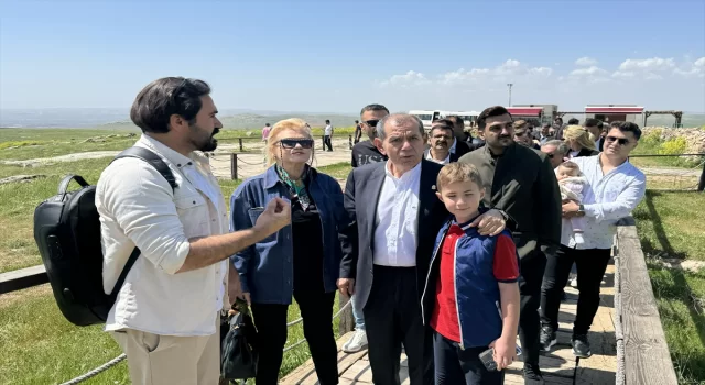 Galatasaray Başkanı Dursun Özbek, Göbeklitepe’yi ziyaret etti