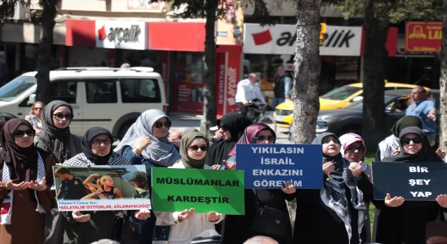 İsrail’in Gazze’ye yönelik saldırıları Sakarya’da protesto edildi