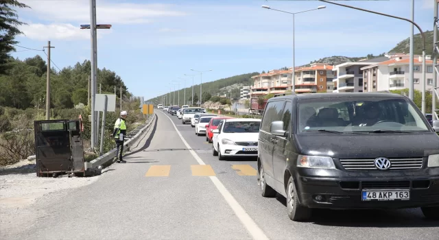 Muğla’daki turizm merkezlerinde bayram yoğunluğu