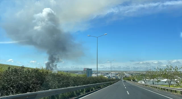 Şanlıurfa’da tekstil fabrikasında yangın çıktı