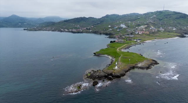 Ordu’nun Yason Burnu bayram tatilinde ziyaretçilerini ağırlıyor