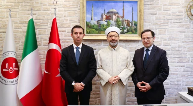 Diyanet İşleri Başkanı Erbaş, İtalya Diyanet İşleri Türk İslam Birliği Genel Kurulu’na katıldı: