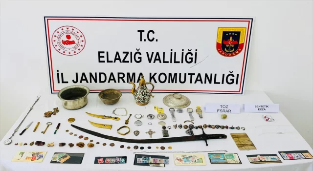 Elazığ’da tarihi eser operasyonunda 1 şüpheli yakalandı